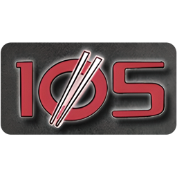 105 Chinese Takeaway logo.